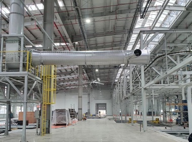 Lắp Đặt Ống Gió Cho Nhà Máy Tại Tân Uyên